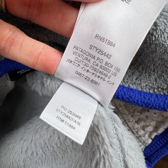 Patagonia Re-Tool T-Snap Fleece Pullover Jacket Womens Size Medium Gray Outdoor - Picture 11 of 11